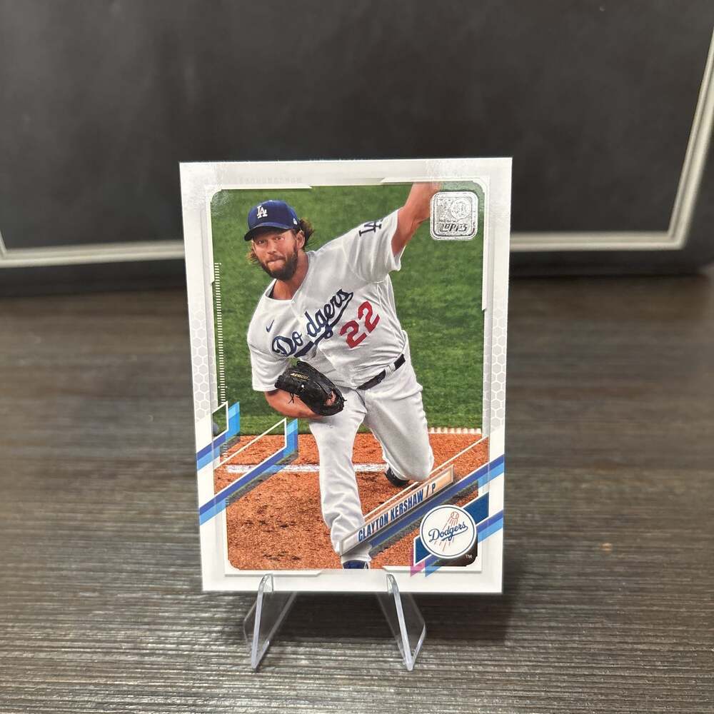 2021 Topps Clayton Kershaw #67 Los Angeles Dodgers Baseball Card